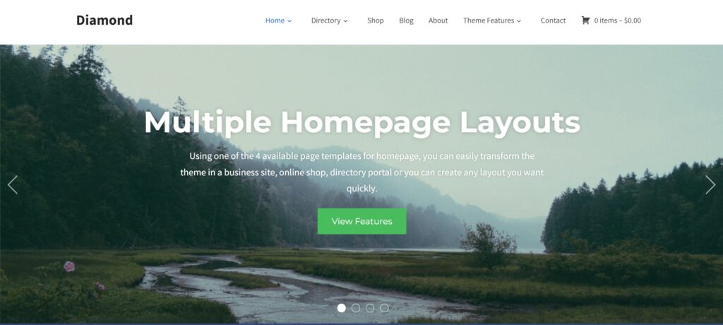 Diamond Directory WordPress theme