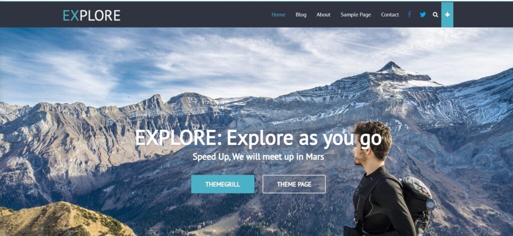 Explore Directory WordPress theme