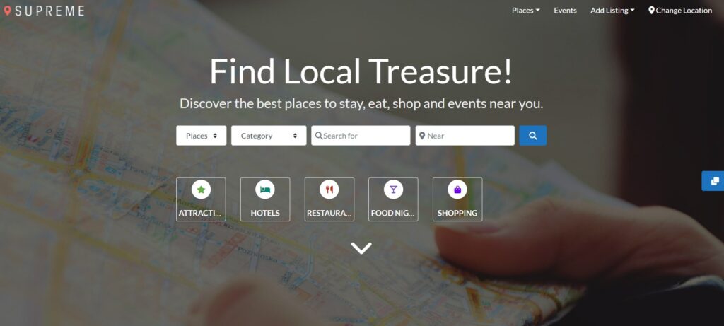 Supreme Directory WordPress theme