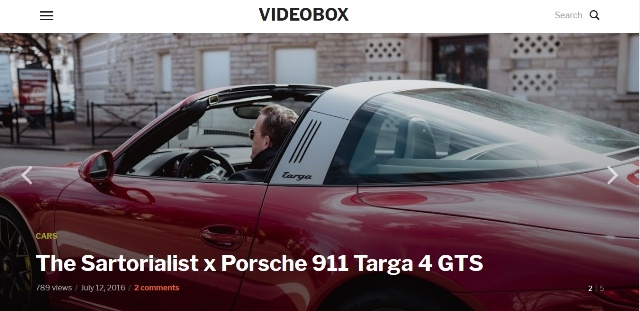 video WordPress theme with WooCommerce support