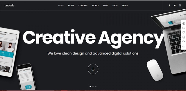 truly infinite multipurpose WordPress theme