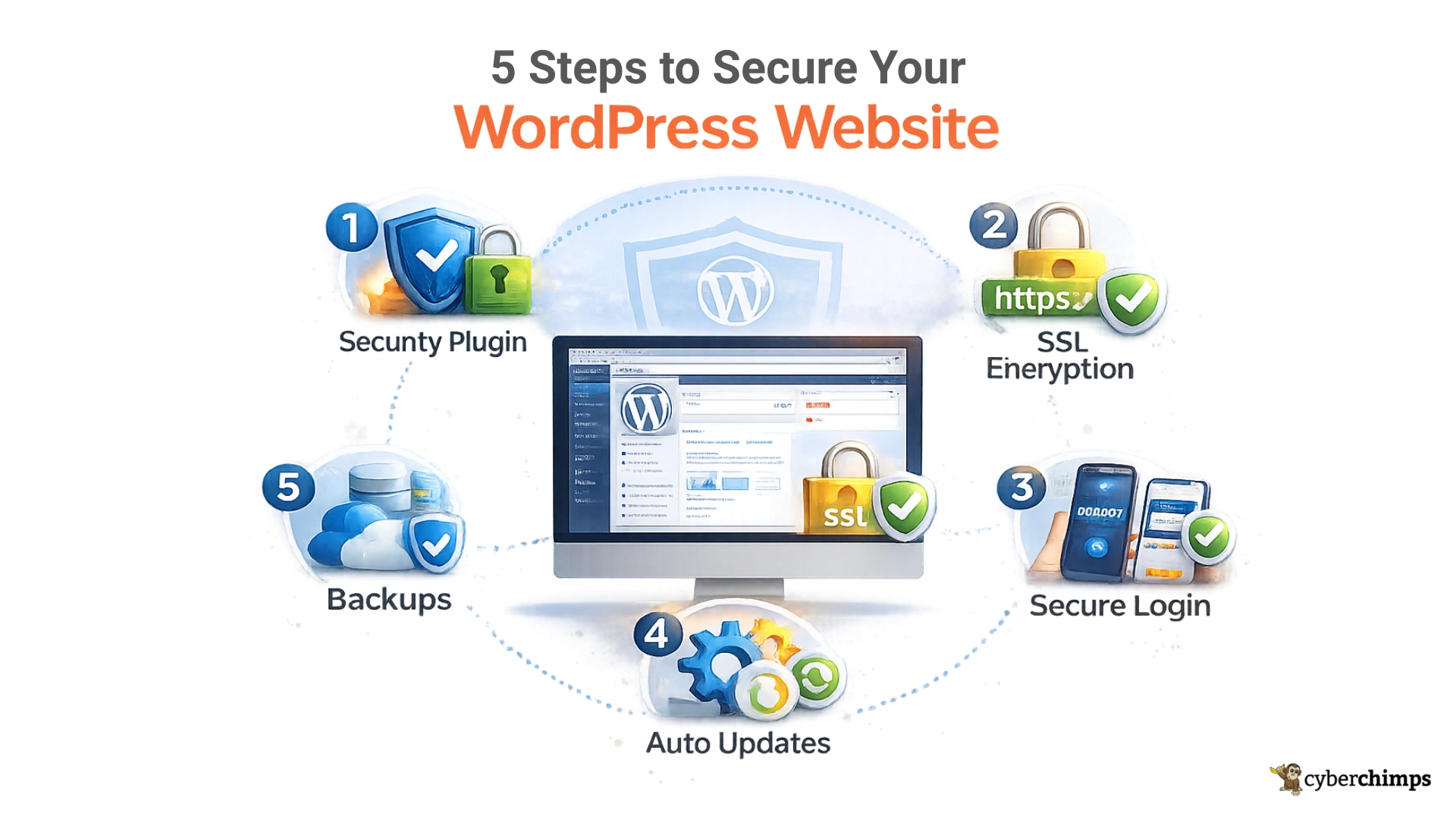 5 Steps to Secure Your WordPress Website