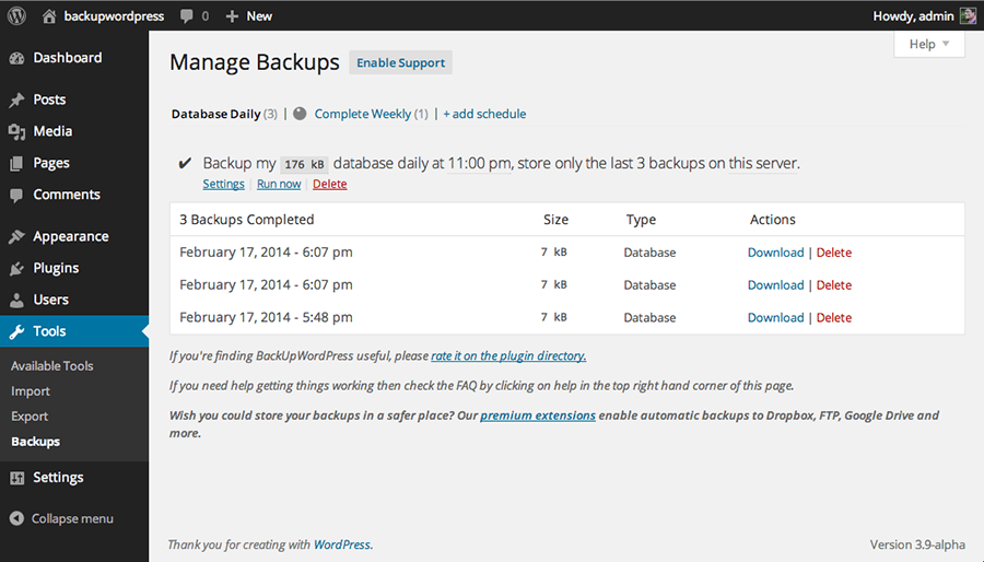 2-wp-backup