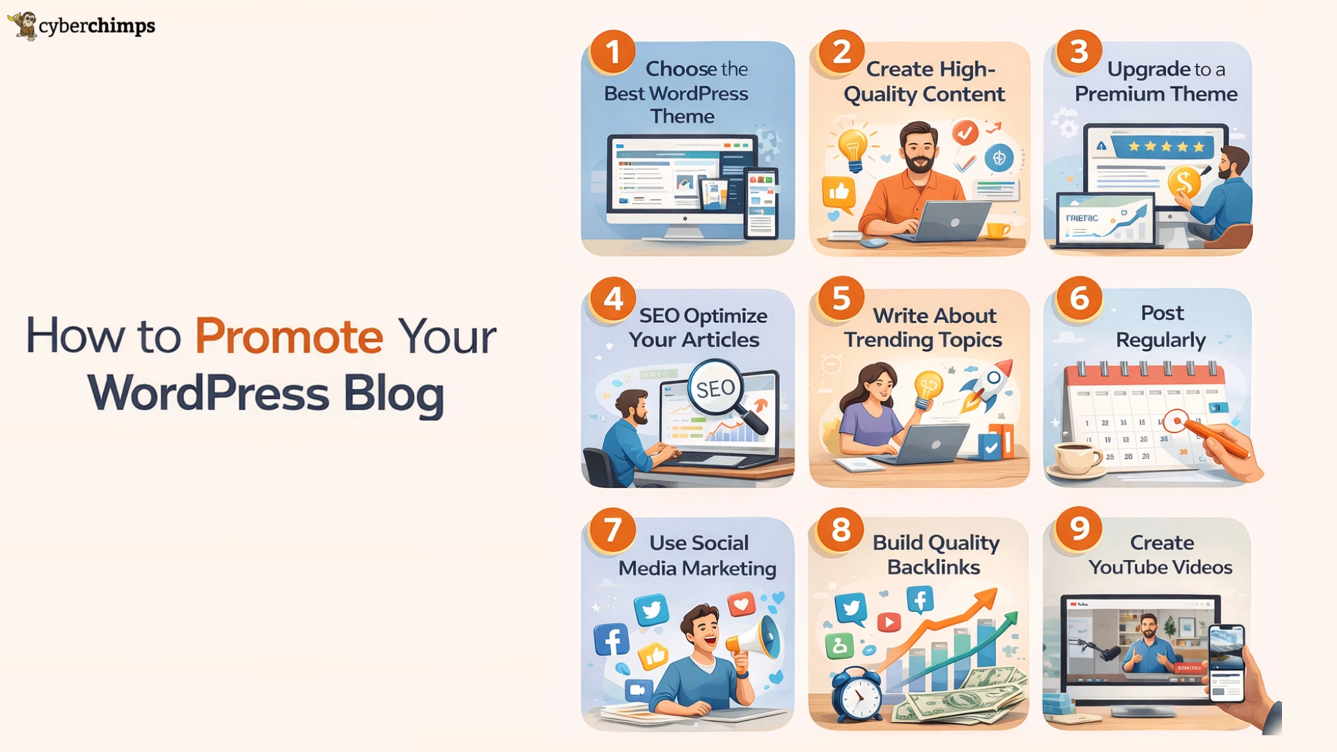 Tips for promoting your WordPress blog