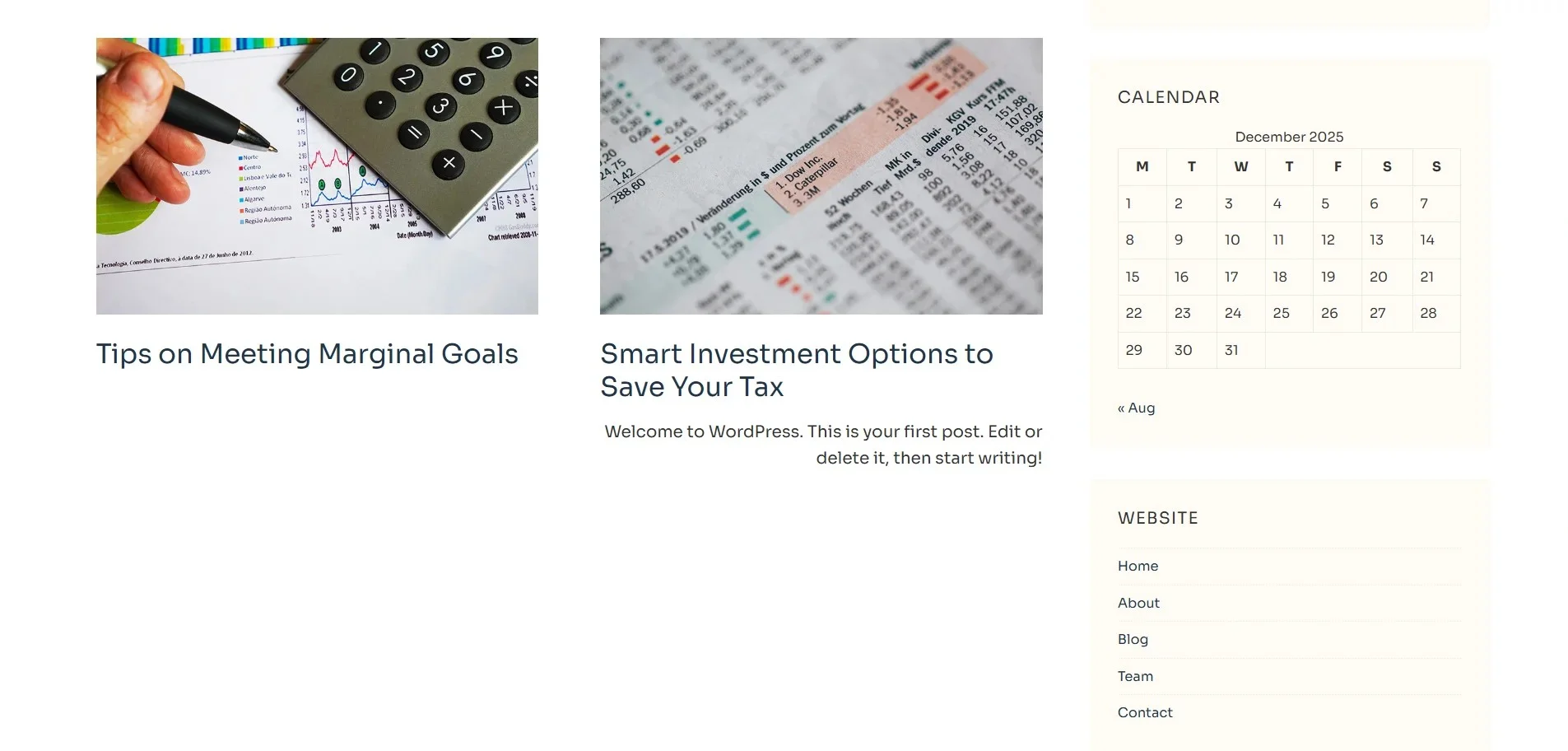 Accountant Blogs archive page