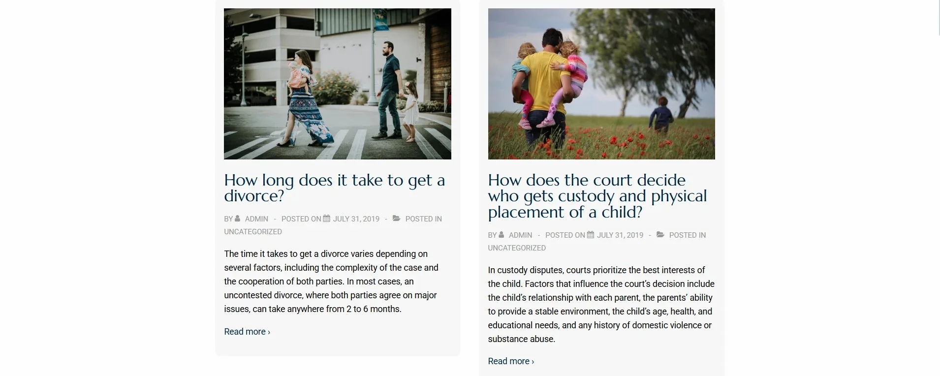 Lawyer Blogs archive page
