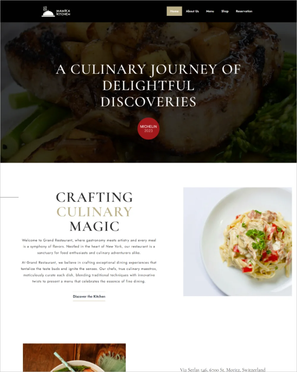 Food WordPress Template