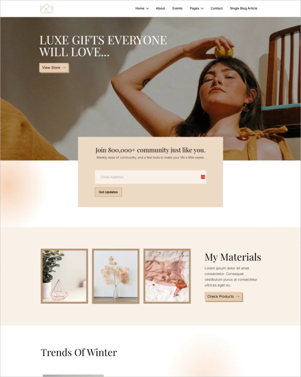 Lifestyle WordPress Template