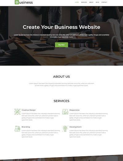 Web Agency WordPress Website Template