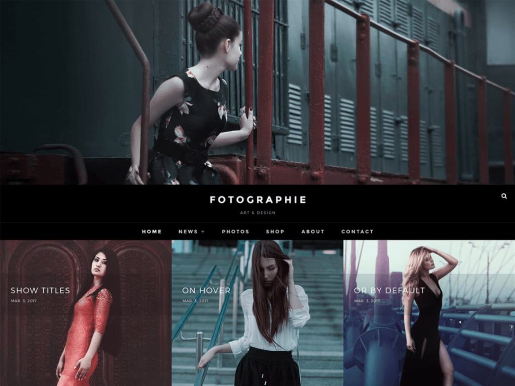 Fotografie- Free WordPress Multipurpose Theme