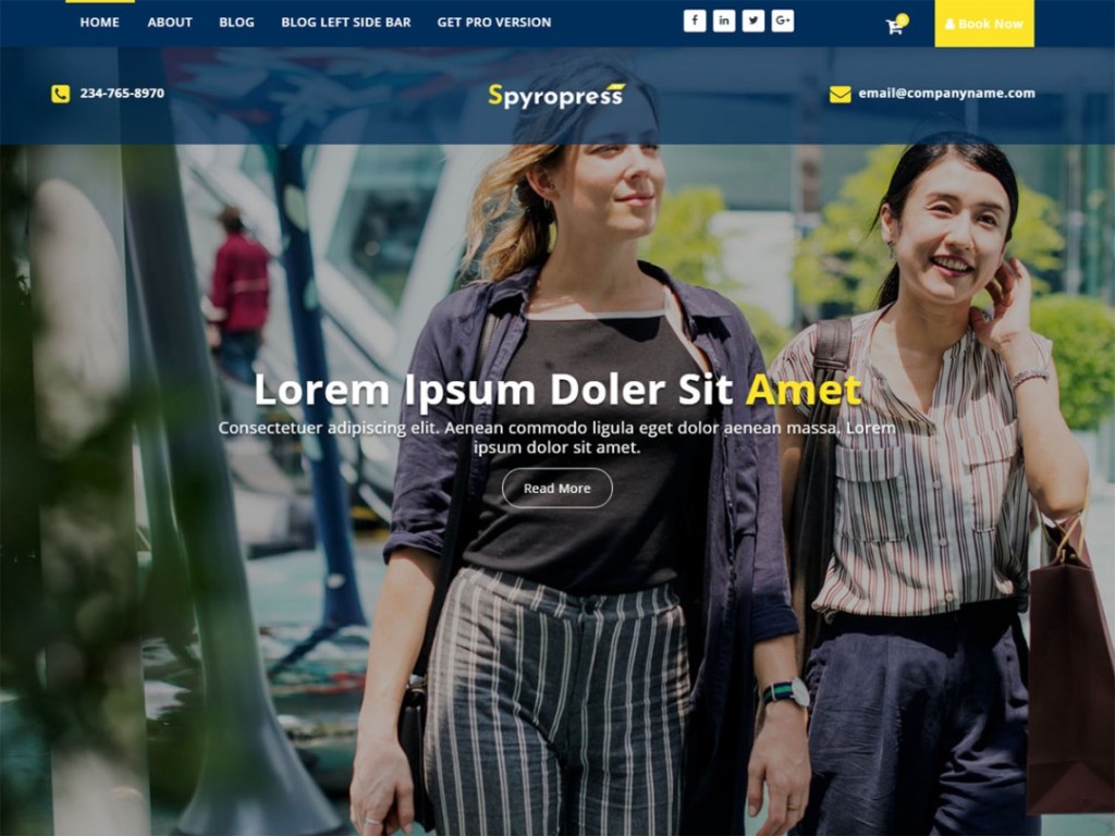SpyroPress- Free WordPress Magazine Theme