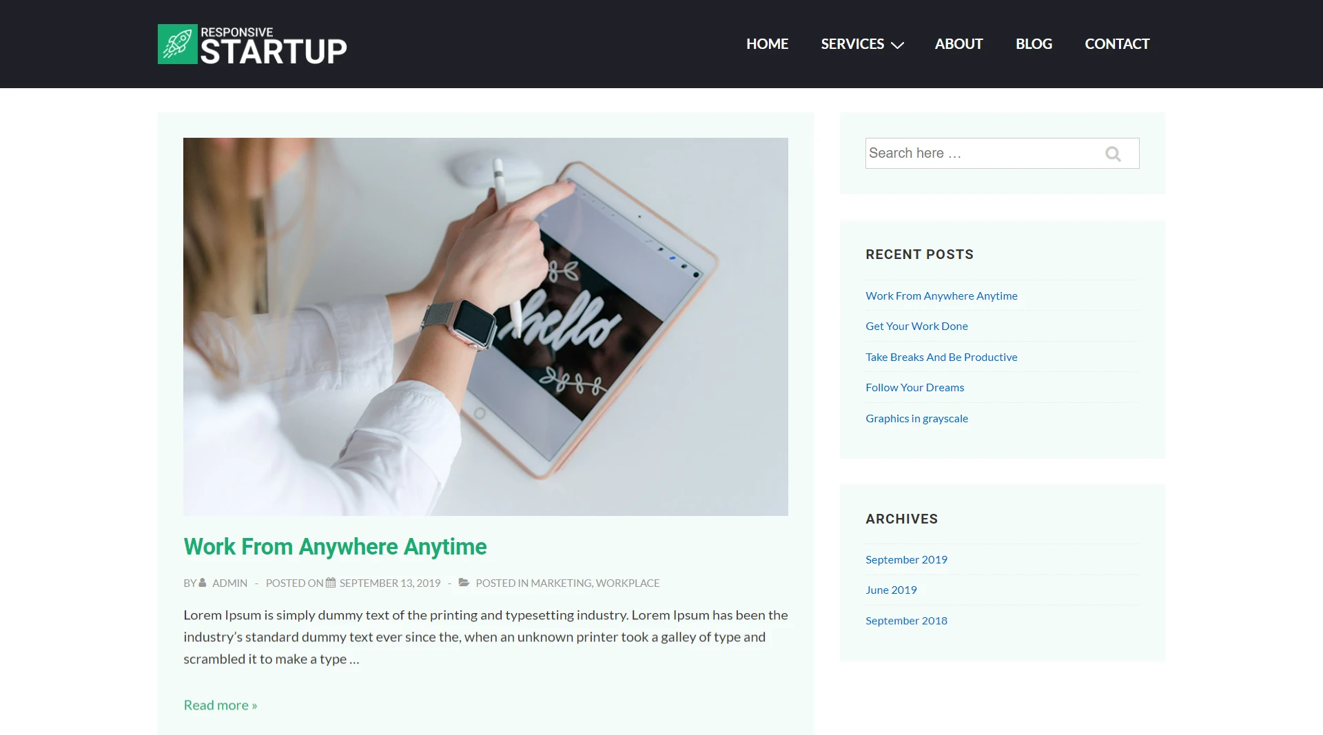 Startup-Business-Blog