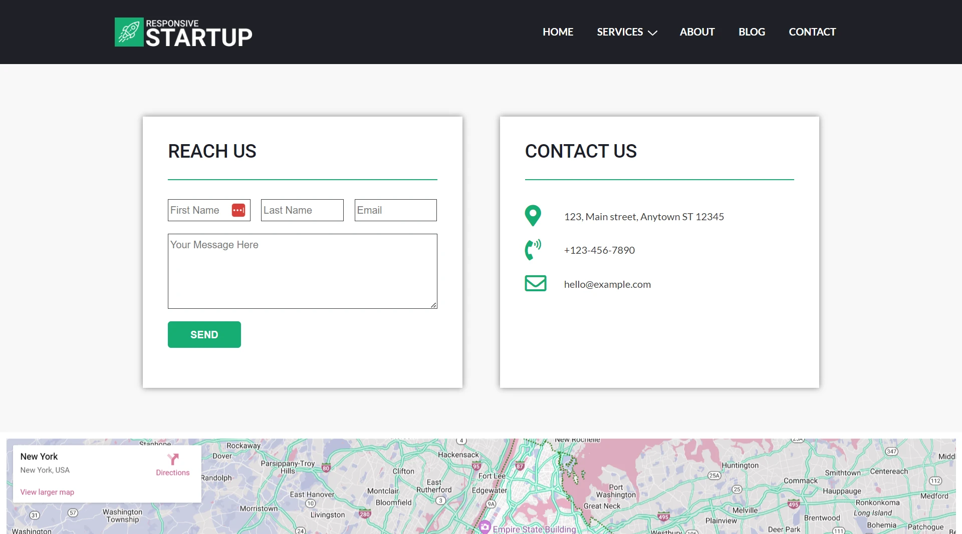 Startup-Business-Contact