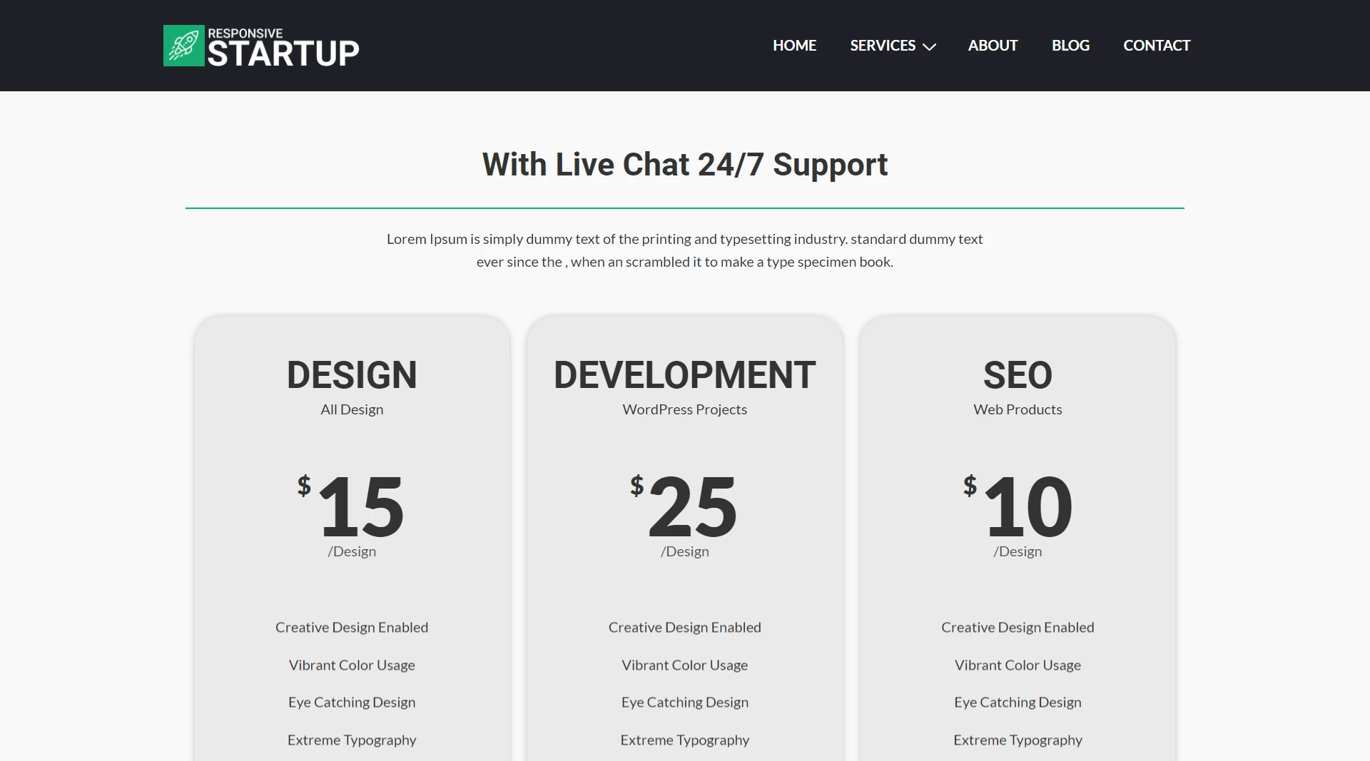 Startup-Business-Pricing