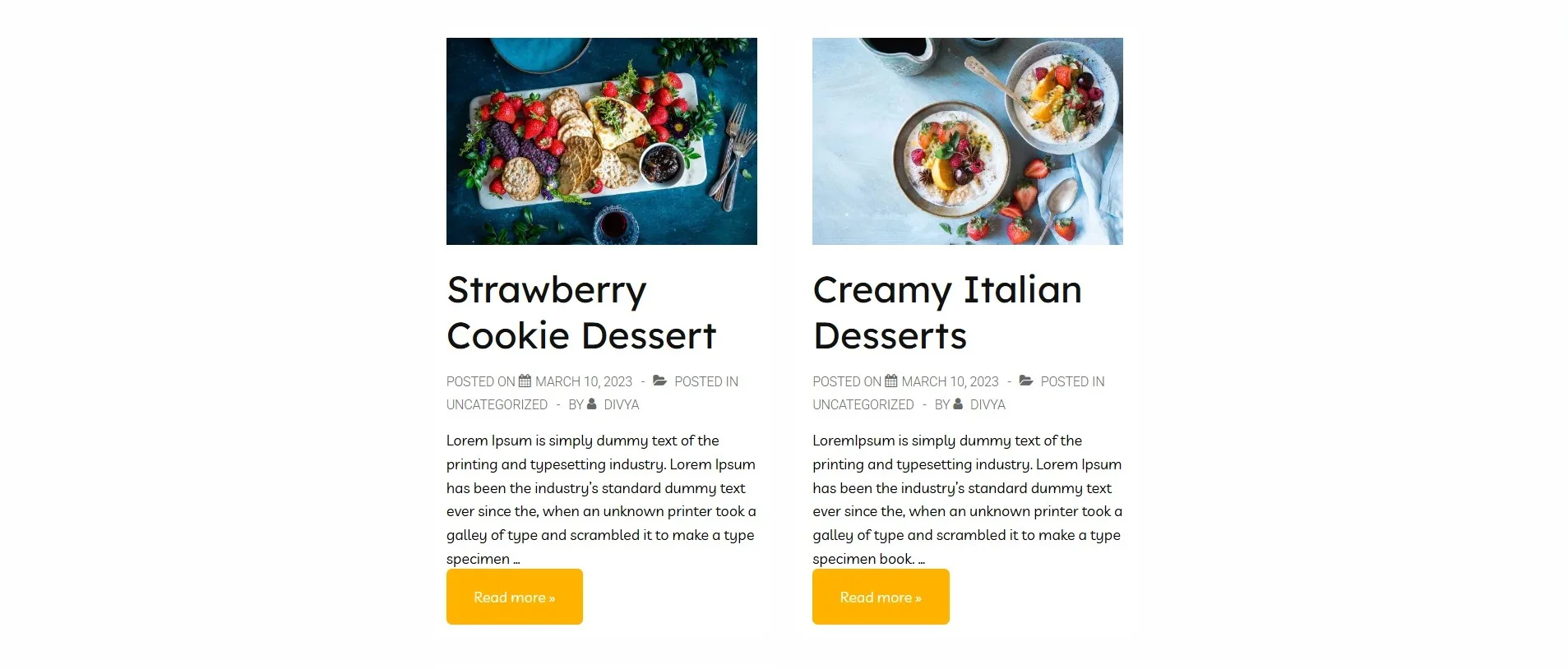 Local-Restaurant News page