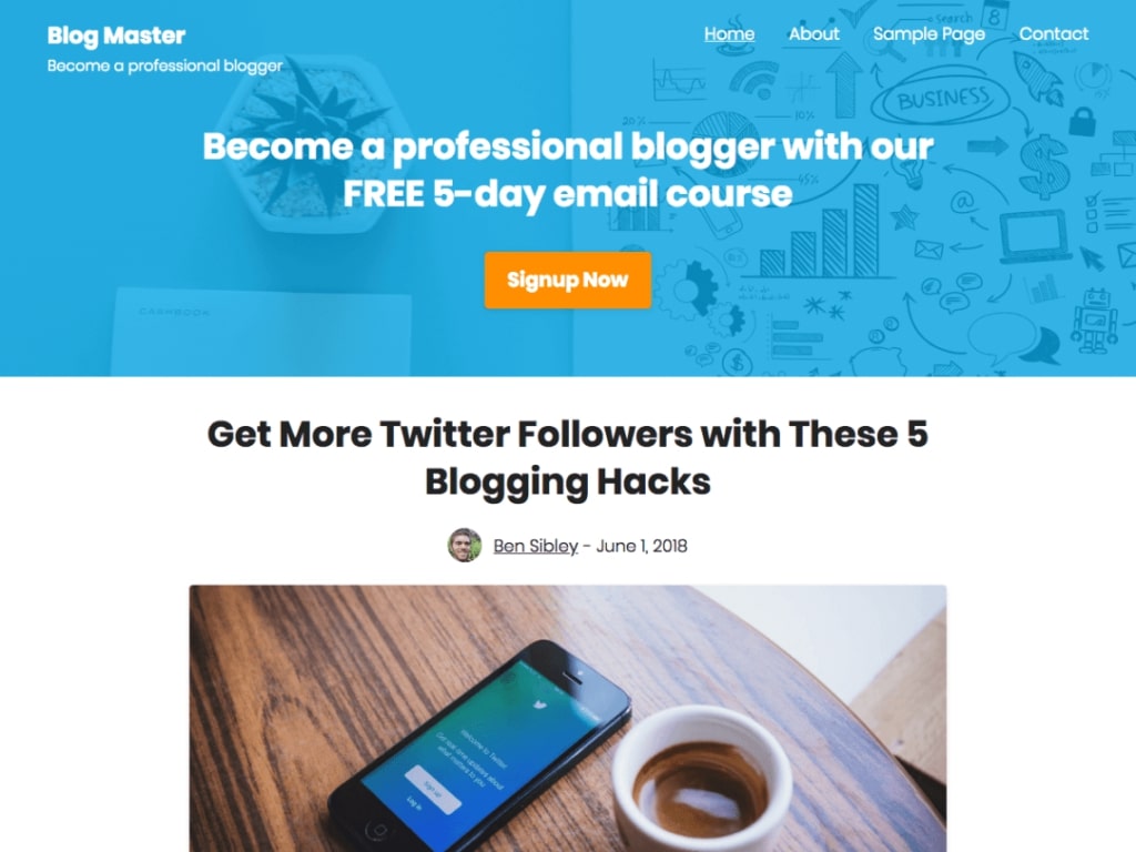 Challenger Podcast WordPress Theme