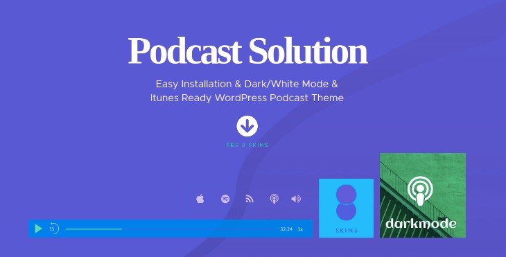 Fastcast Podcast WordPress Theme