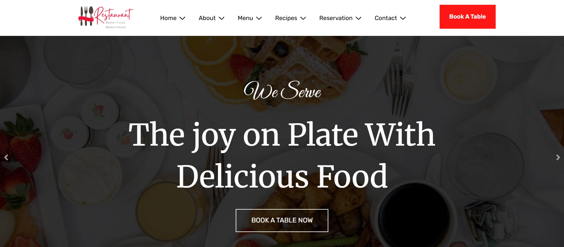 Restaurant template