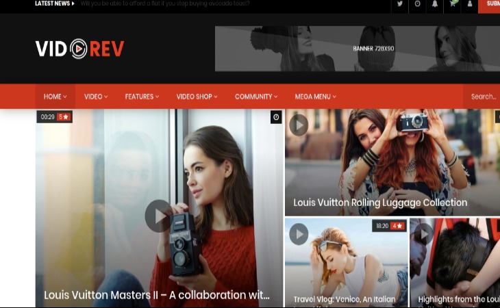 VideoRev Theme 