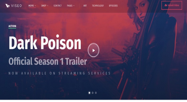 Viseo Podcast WordPress Theme