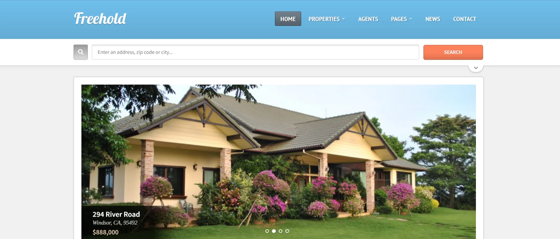 Freehold WordPress Theme
