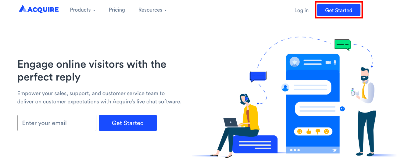 Acquire- WordPress live chat plugin