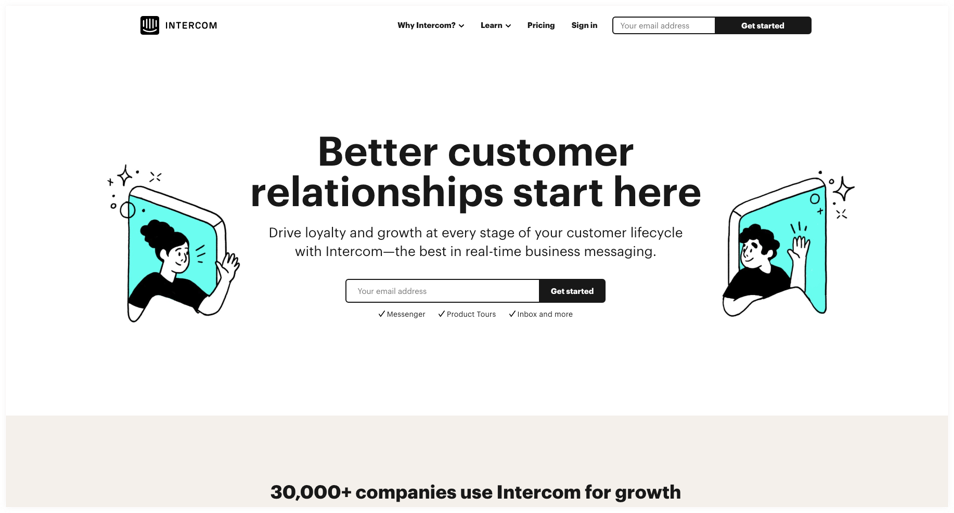 Intercom- WordPress live chat plugin