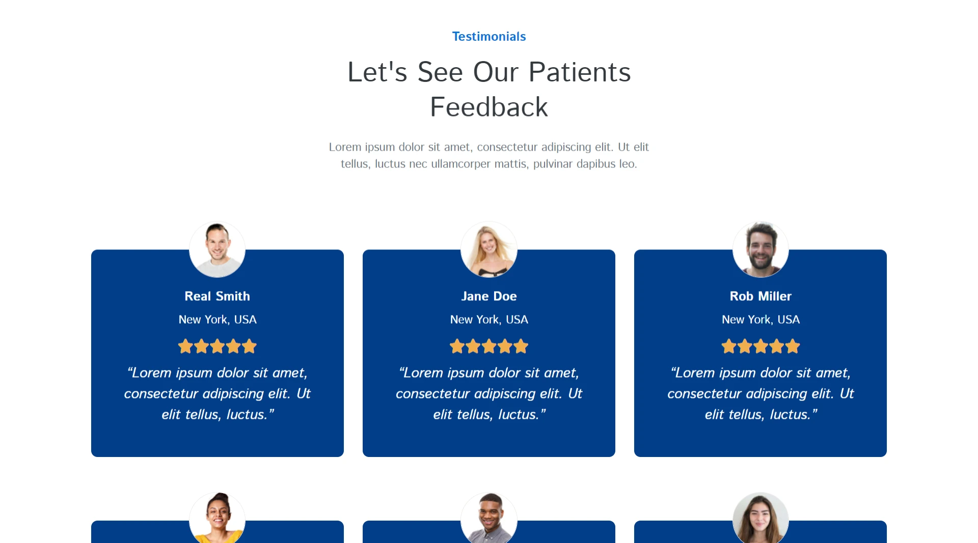 dental website build
