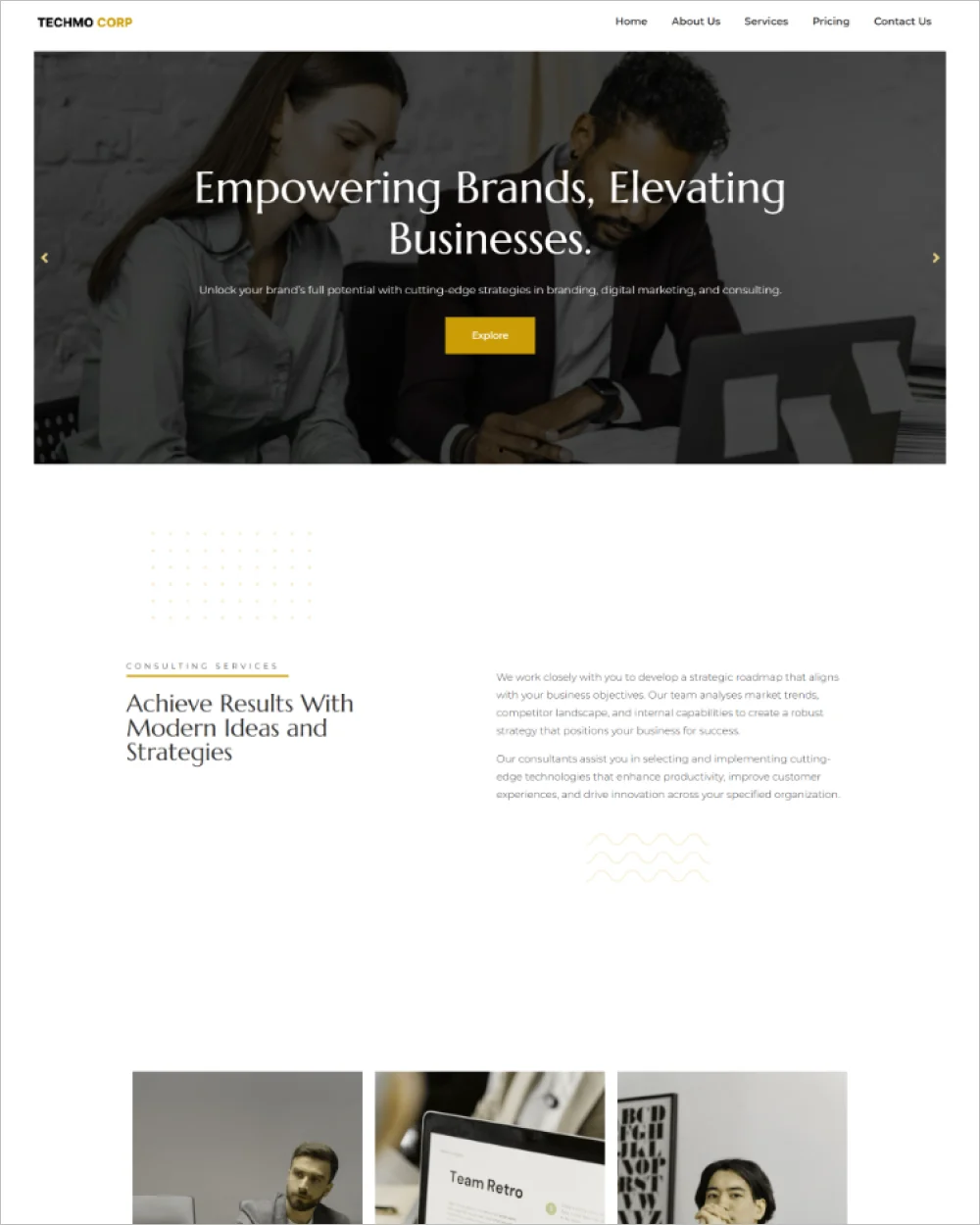 Consultancy WordPress Template