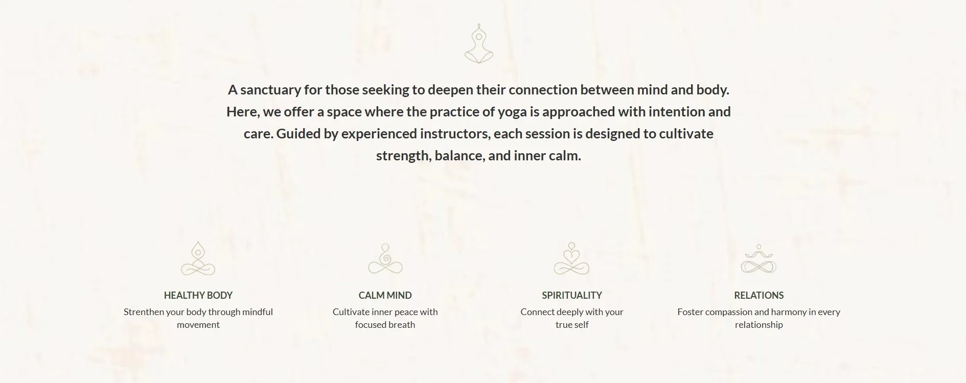 Yoga-Instructor About Us page