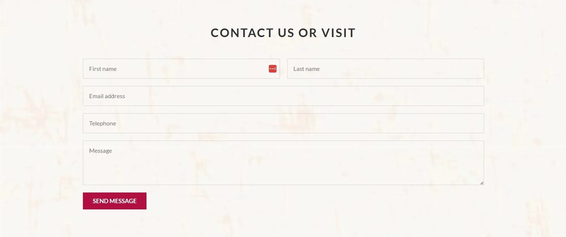 Yoga-Instructor Contact us page