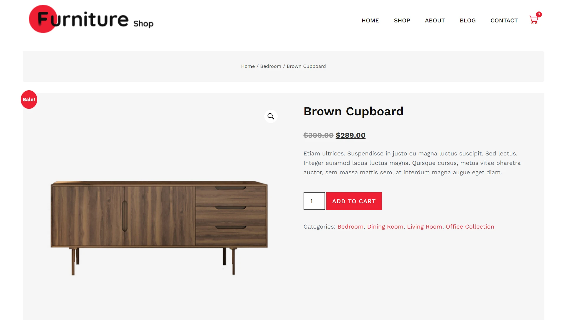 furniture ecommerce website templates