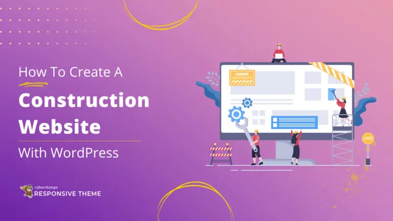 How to construction website with wordpress