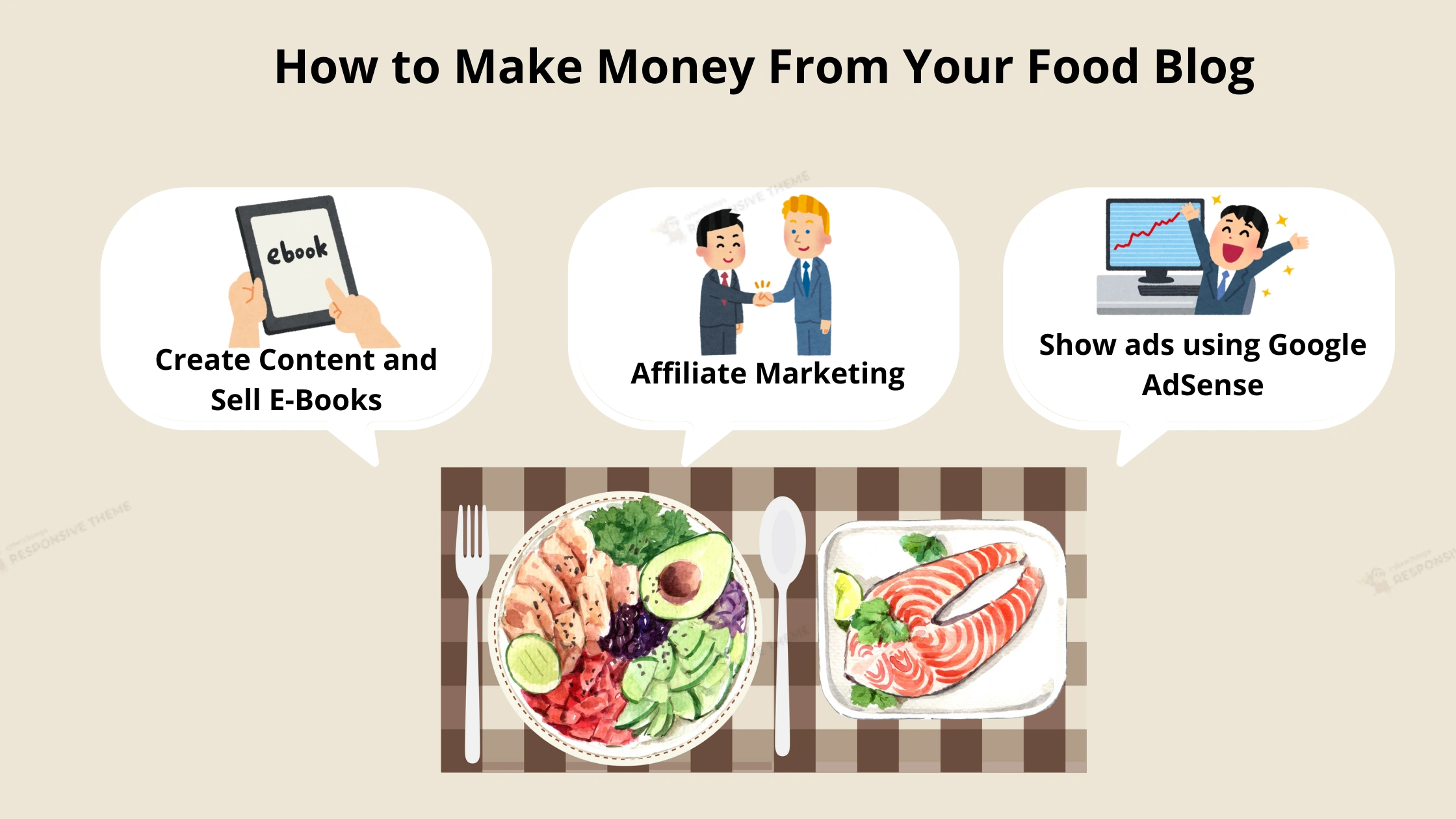 make money from your food blog