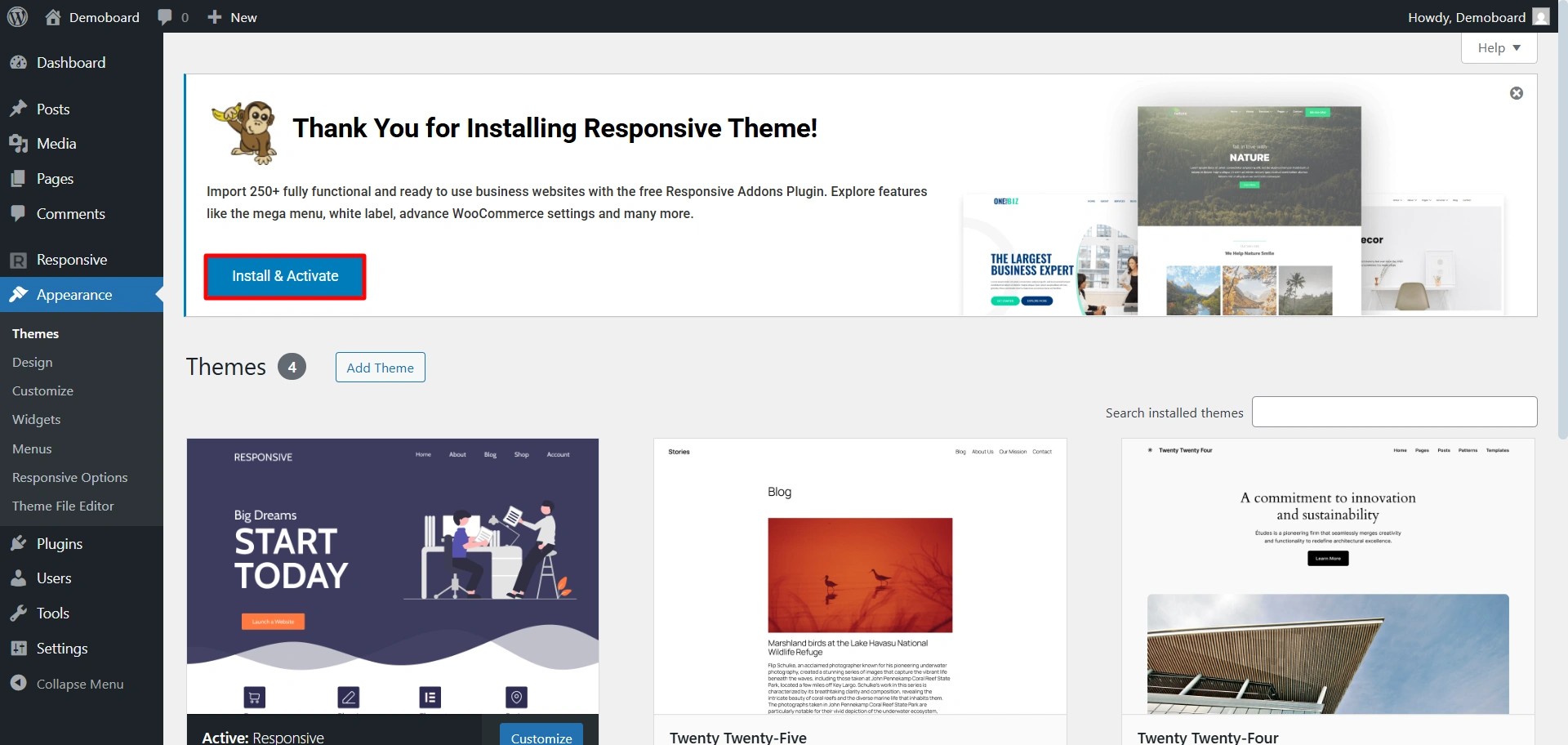 Responsive plus