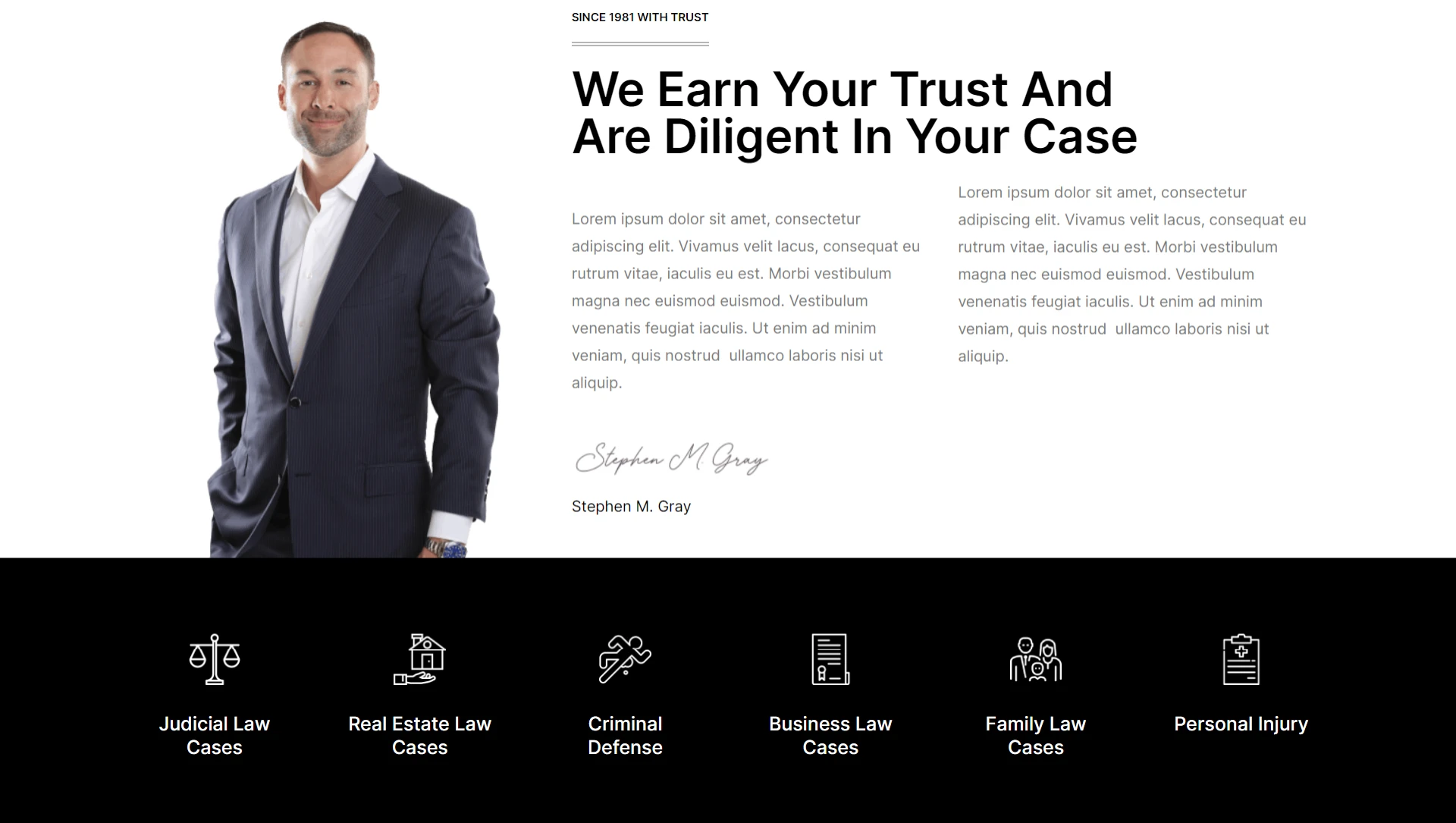 create law firm website