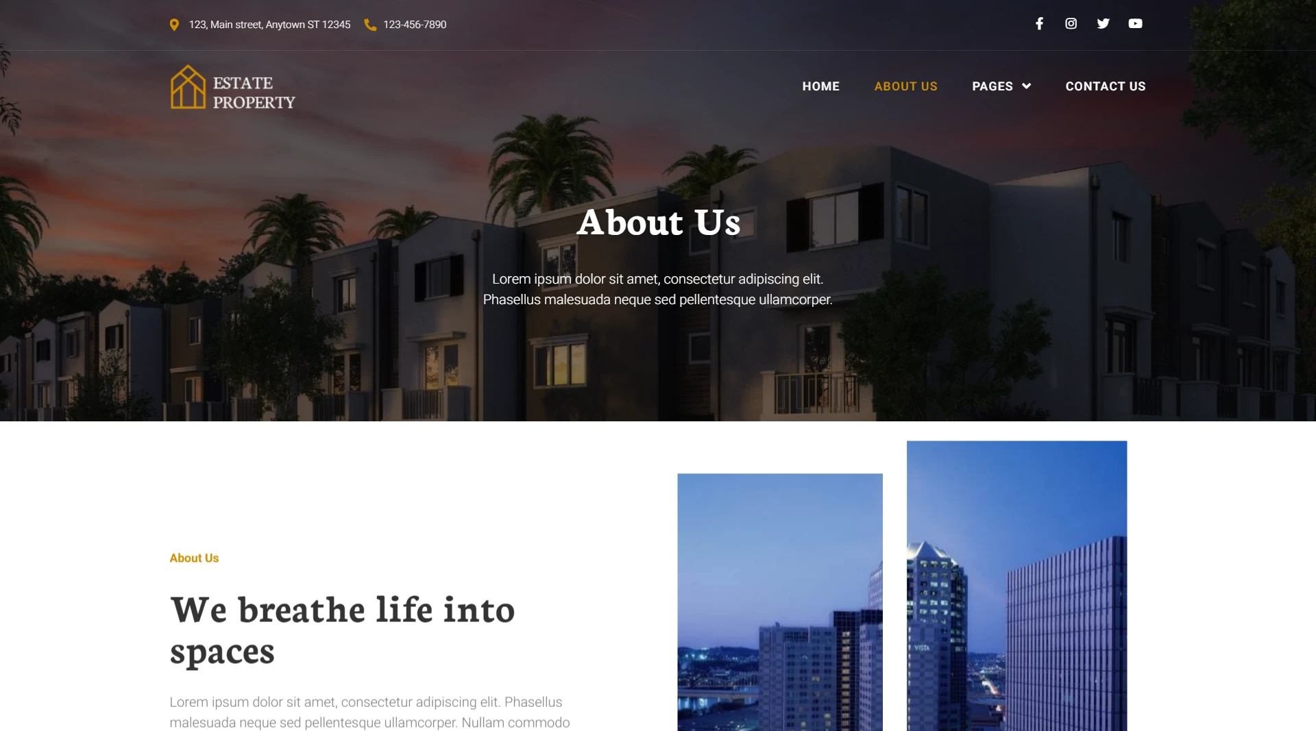 Real Estate-About
