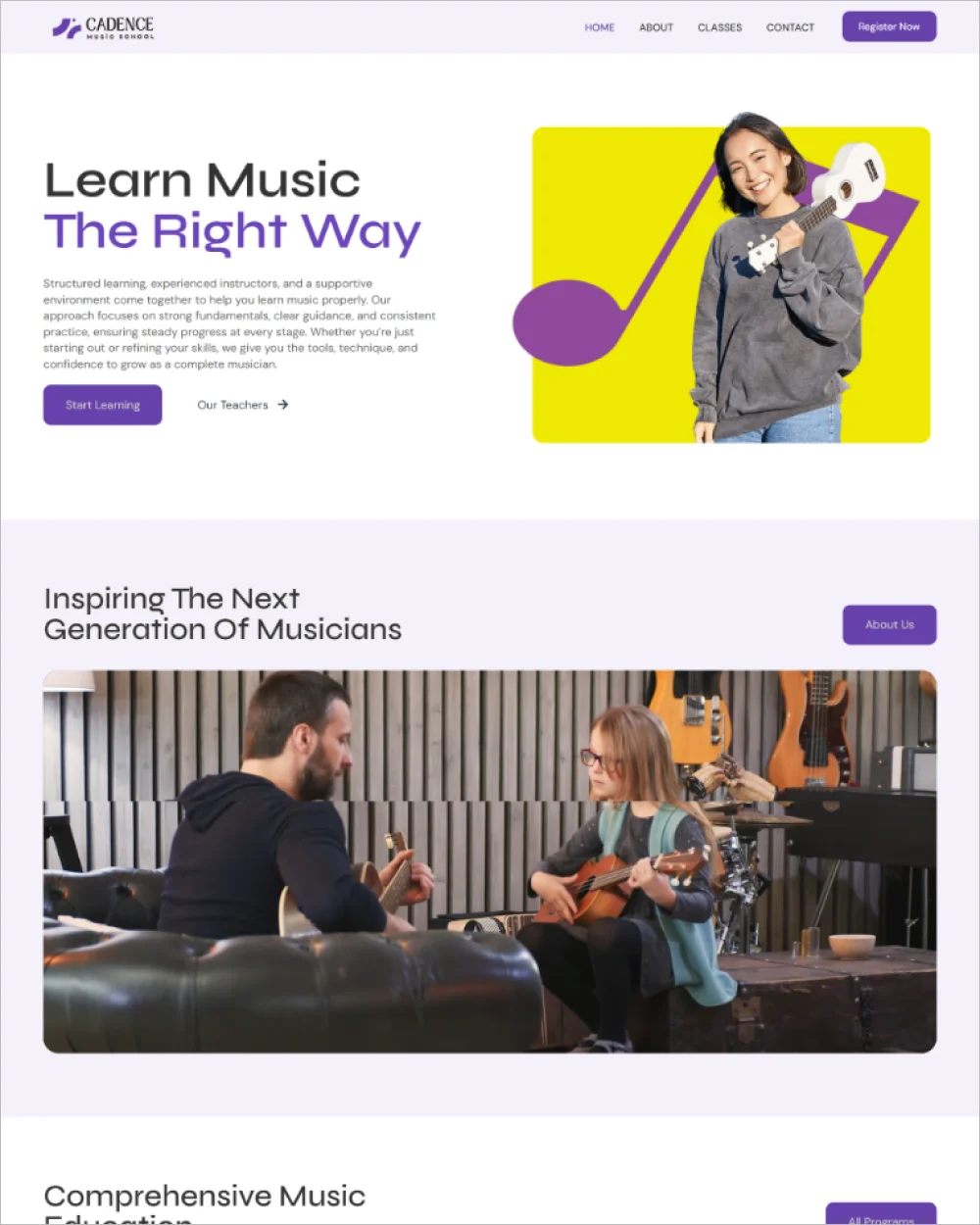 School WordPress Website Template