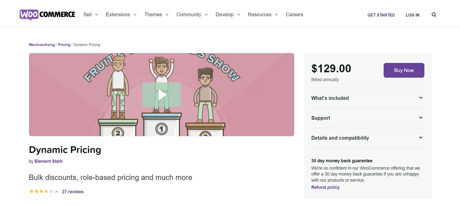 WooCommerce Dynamic Pricing plugin