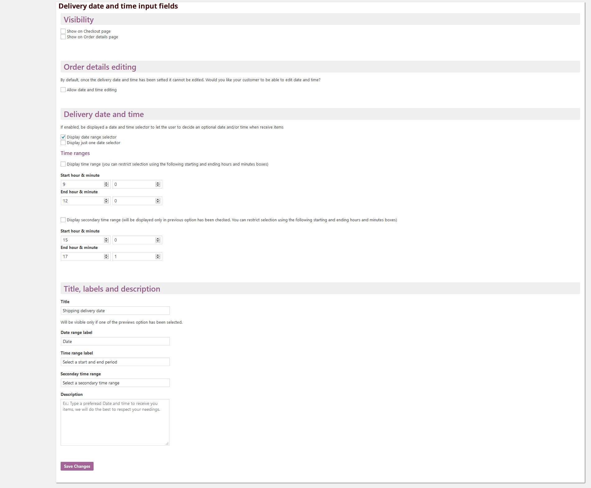 WooCommerce Shipping Tracking