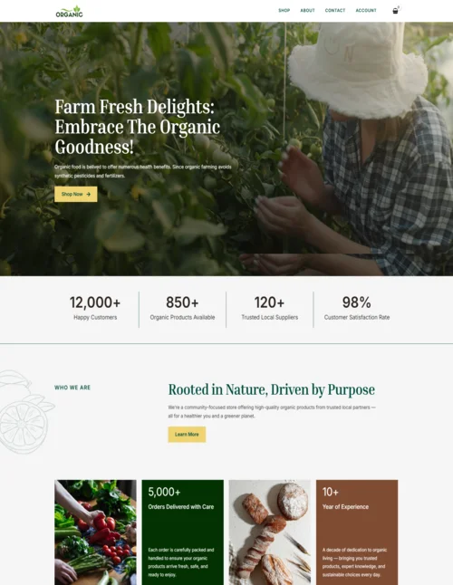 organic-products-store featured image