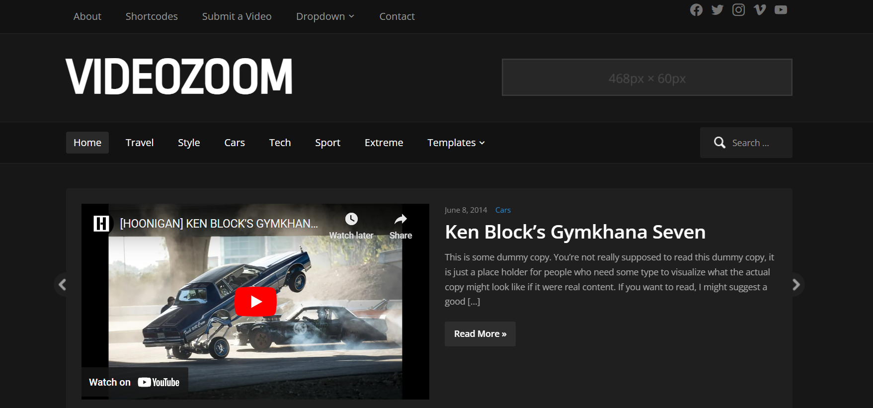 Videozoom Theme