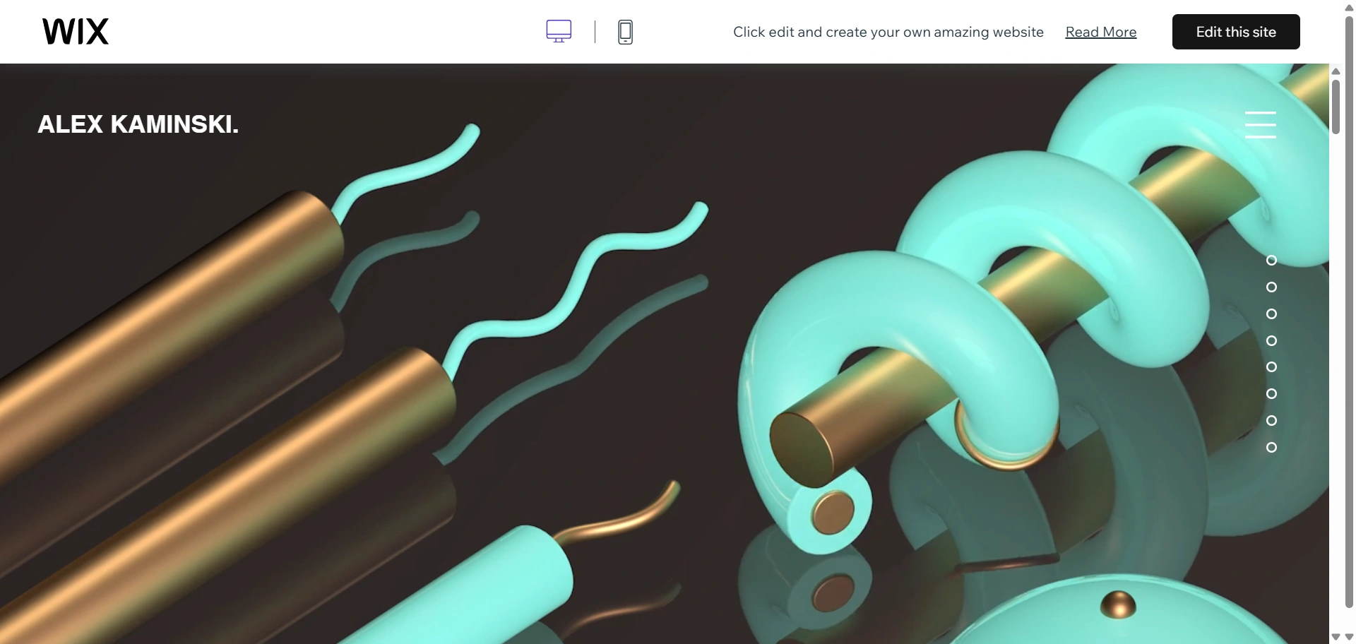 Fluorescent web design trend