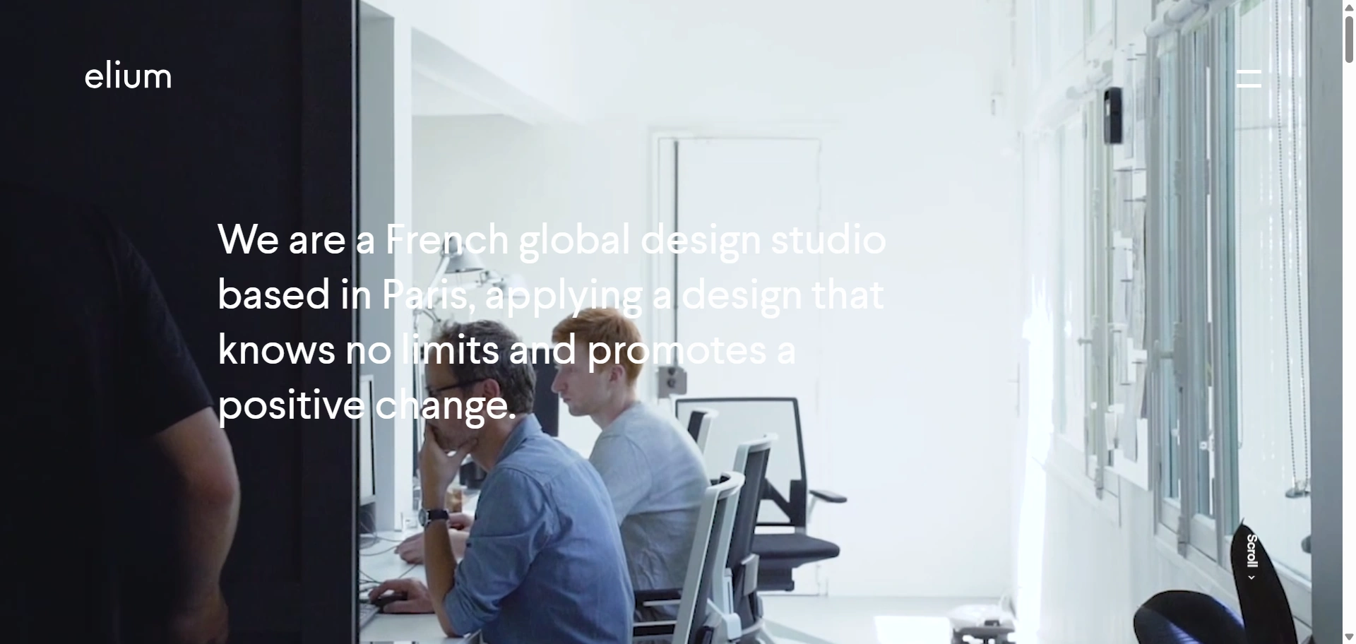 elium studio web design trend