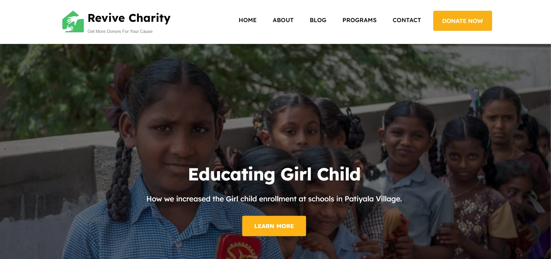 Revive Charity Theme