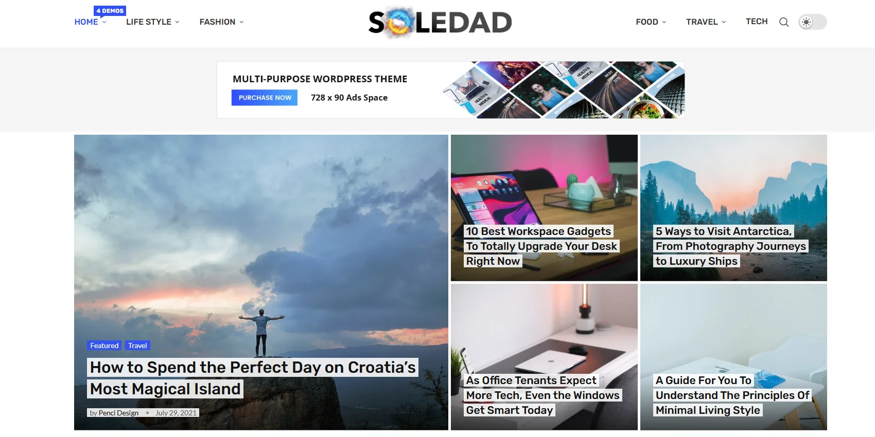 Soledad WordPress Theme
