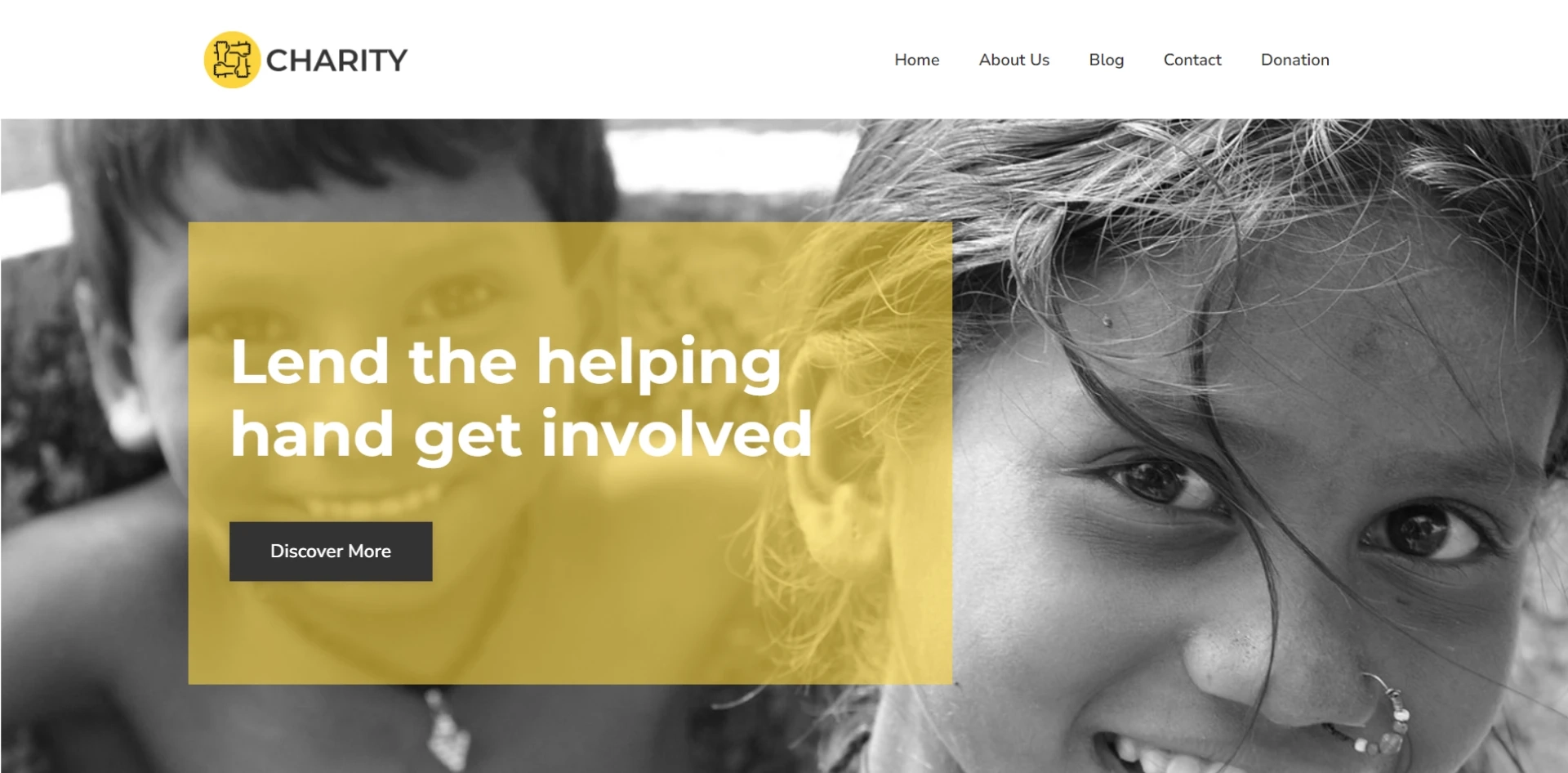 Charity WordPress Theme