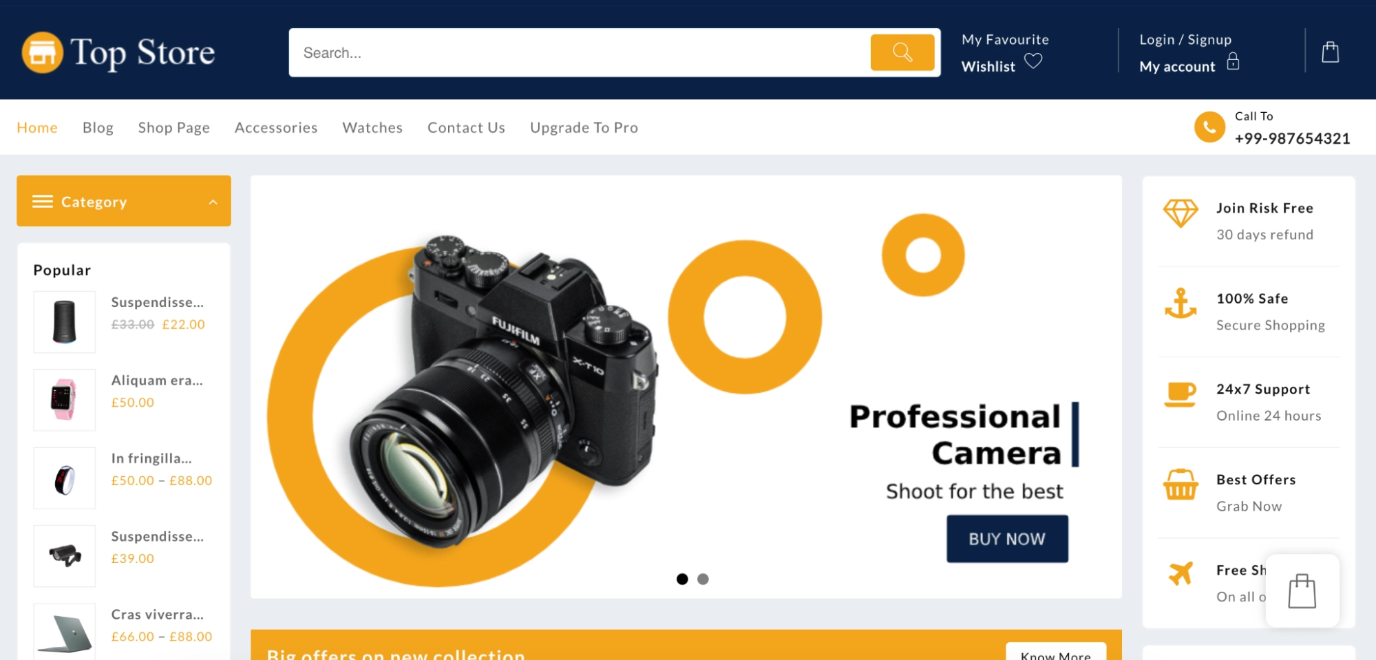  Top Store Pro WordPress Theme