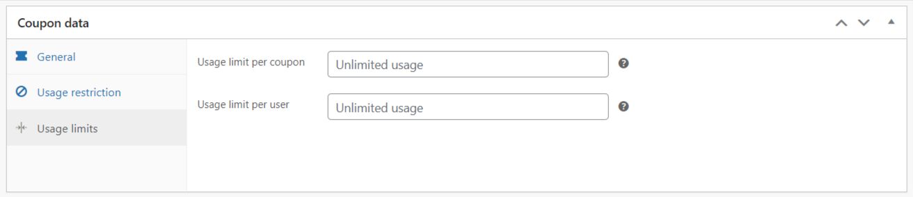Usage limits