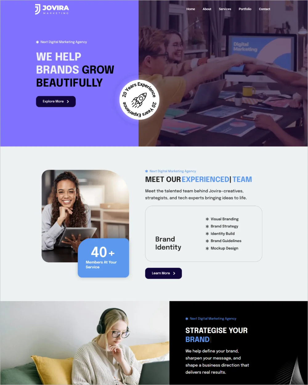 Digital Agency WordPress Template
